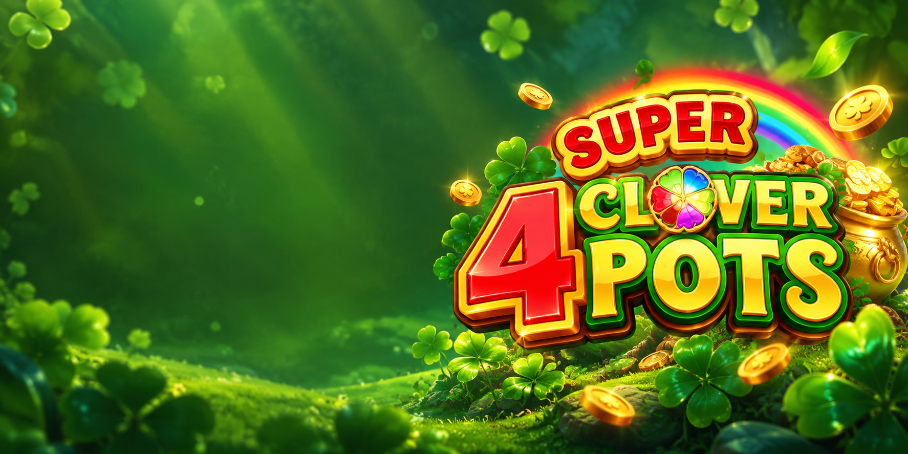 4 Super Clover Pots